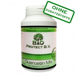 Quercetin Mix 120 Kapseln - mit Vitamin C und Rutin - Bio Protect