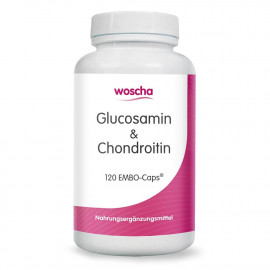 Glucosamin und Chondroitin von Woscha / Podo Medi ohne Zusatzstoffe 120 Kapseln