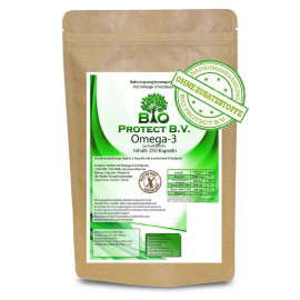 Omega-3 Kapseln Fischöl Bio Protect 1000 mg mit EPA und DHA hochdosiert 250 Kapseln in Premiumqualität