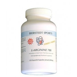 L-Arginine 700 mg 120 Kapseln Bierstedt Sports - hochdosiert
