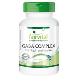 GABA COMPLEX mit Niacin und Inositol - 100 Kapseln