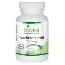 Nachtkerzenöl -500 mg - 90 Kapseln Fairvital