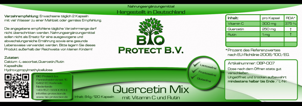 Querc Etikett Bio Protect